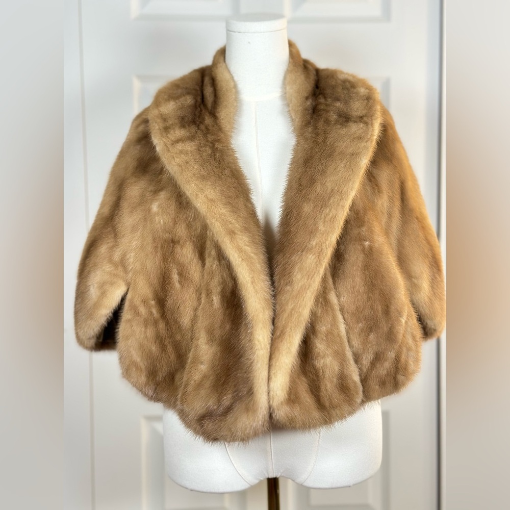 Rhomberg’s Dawn Mink Capelet
